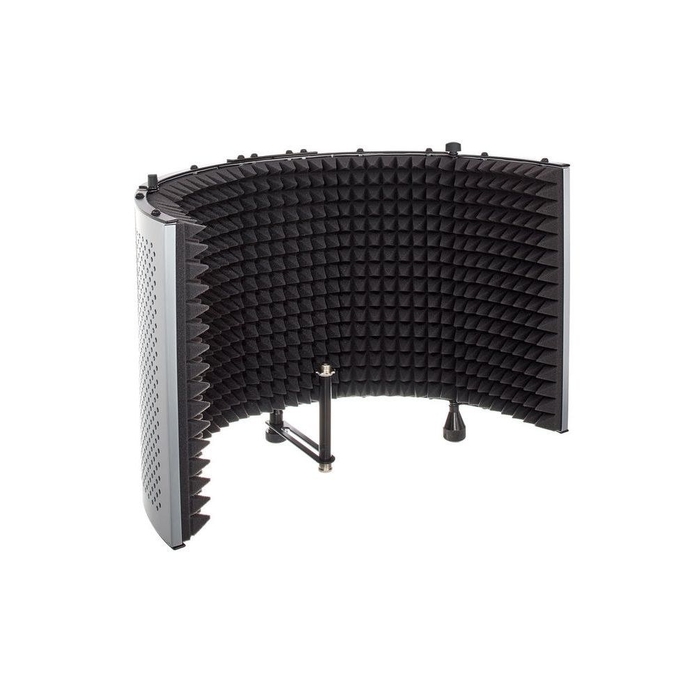 מסך אקוסטי למיקרופון the t.bone XL – 5 מקטעים מתקפלים, רוחב עד 80 ס״מ, לסטנד או לשולחן (יבוא בלעדי) 3 המסך האקוסטי XL של the t.bone – מסך אקוסטי למיקרופון, תמונה 3