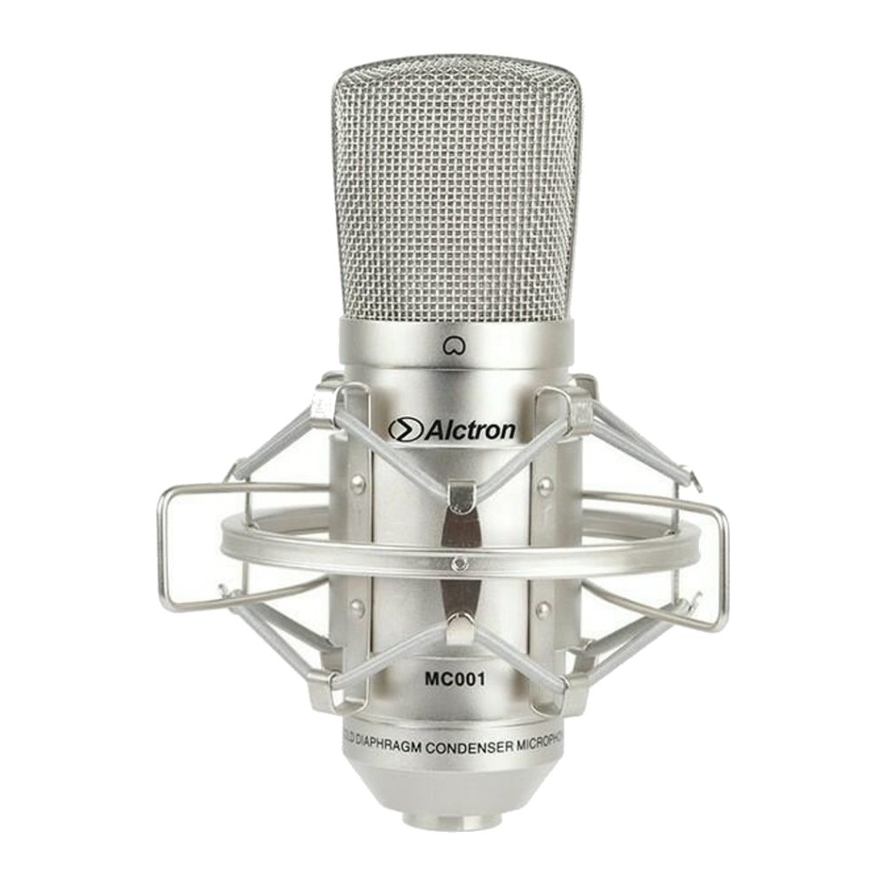 מיקרופון קונדנסר אולפני עם דיאפרגמה 34 מ״מ – Alctron MC001W 1 מיקרופון קונדנסר אולפני עם דיאפרגמה 34 מ״מ – Alctron MC001W