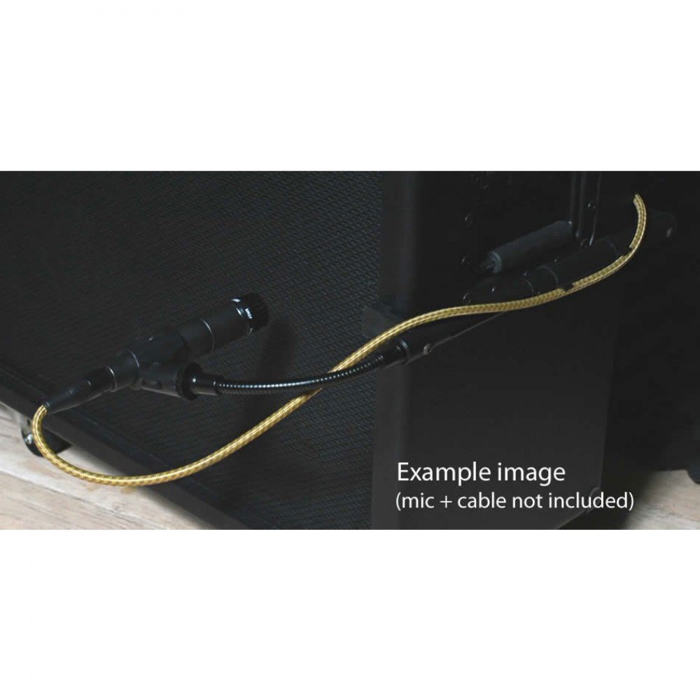 סטנד מיקרופון למגבר גיטרה עם זרוע גמישה – Alctron TM02 3 סטנד מיקרופון למגבר גיטרה עם זרוע גמישה – Alctron TM02 – תמונה 2