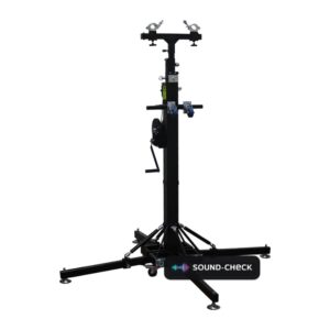 סטנד הרמה לתאורה 5.5 מטר – 150 ק״ג – Alder ALD 04-1