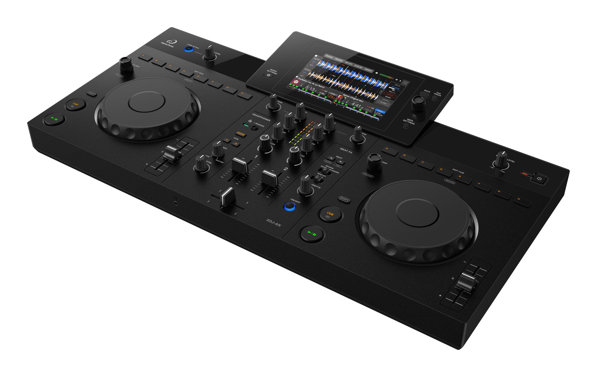 מערכת DJ הכל-באחד AlphaTheta XDJ-AN – 2 ערוצים, מסך מגע 7 אינץ' ו-Wi-Fi 1 מערכת DJ הכל-באחד AlphaTheta XDJ-AN