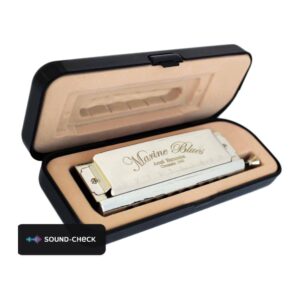 מפוחית כרומטית 10 חורים, 40 צלילים – Amati Harmonica 1040