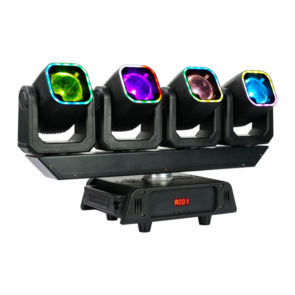 פנס בים 4 ראשים מסתובבים 4×40W RGBW – Apextone 4-HEADS-BEAM 1 פנס בים 4 ראשים מסתובבים 4×40W RGBW – Apextone 4-HEADS-BEAM