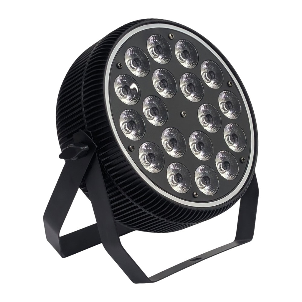 פנס לד שטוח 18×10W RGBWA עם טבעת לד – Apextone 18-5-RING 4 פנס לד שטוח 18×10W RGBWA עם טבעת לד – Apextone 18-5-RING – תמונה 3
