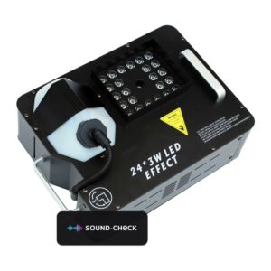 מכונת עשן 1500W עם 24 לדים RGB – Apextone FOG 1500W