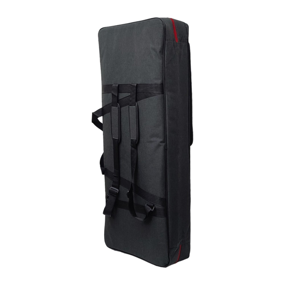 תיק מרופד למקלדת / פסנתר חשמלי 76 קלידים – Apextone BAG-76-KEY-GRAY 3 תיק מרופד למקלדת / פסנתר חשמלי 76 קלידים – Apextone BAG-76-KEY-GRAY – תמונה 2
