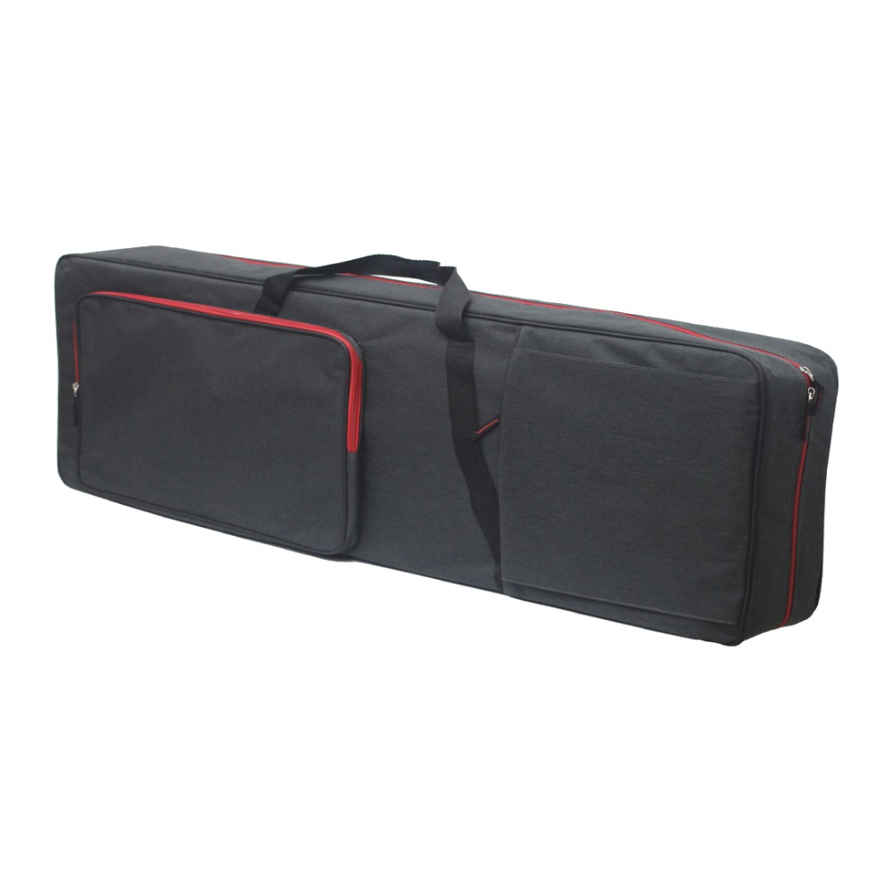 תיק מרופד למקלדת / פסנתר חשמלי 76 קלידים – Apextone BAG-76-KEY-GRAY 1 תיק מרופד למקלדת / פסנתר חשמלי 76 קלידים – Apextone BAG-76-KEY-GRAY