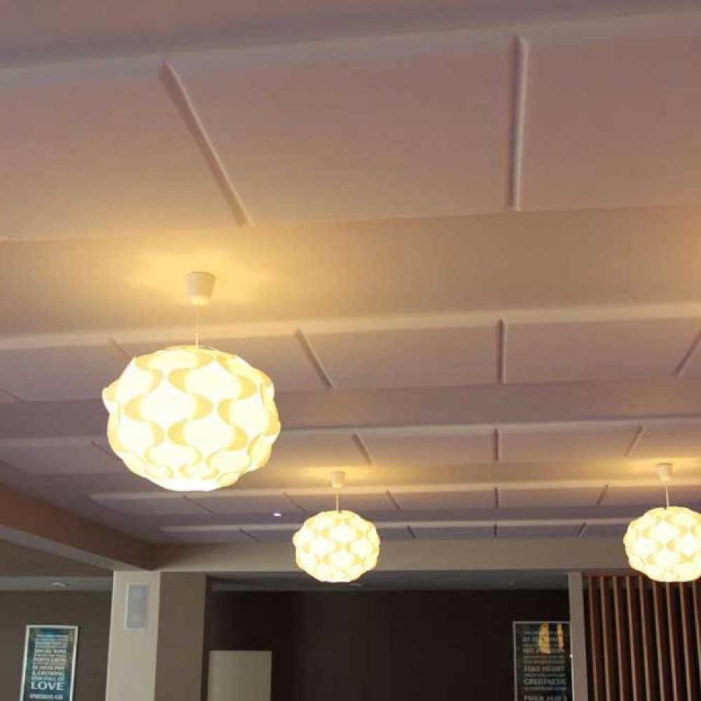 פנלים אקוסטיים Melamine 40×40×4 ס״מ אפור – מארז 8 יח׳ – Apextone 3 פנלים אקוסטיים Melamine 40×40×4 ס״מ אפור – מארז 8 יח׳ – Apextone – תמונה 2