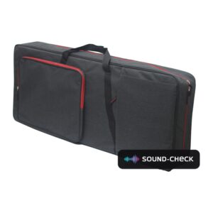 תיק מרופד לאורגנית 61 קלידים (5 אוקטבות) – Apextone BAG-61-KEY-GRAY