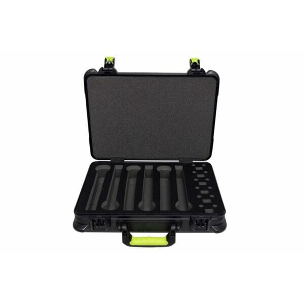 ארגז ל-6 מיקרופונים אלחוטיים SHURE SH-MICCASEW06 (by Gator) 2 ארגז ל-6 מיקרופונים אלחוטיים SHURE SH-MICCASEW06 (by Gator) – תמונה 2