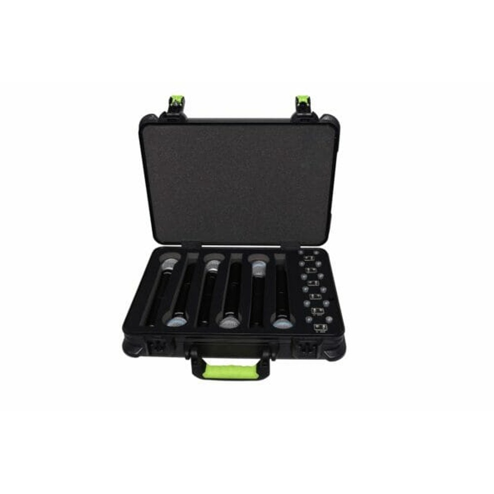 ארגז ל-6 מיקרופונים אלחוטיים SHURE SH-MICCASEW06 (by Gator) 3 ארגז ל-6 מיקרופונים אלחוטיים SHURE SH-MICCASEW06 (by Gator) – תמונה 3