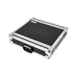 ארגז ראק 2U חסכוני Flyht Pro – עומק 35 ס״מ, מכסים קדמי ואחורי, 4 סוגרי נעילה, שחור (יבוא בלעדי)