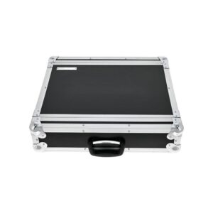 ארגז ראק 2U חסכוני Flyht Pro – עומק 35 ס״מ, מכסים קדמי ואחורי, 4 סוגרי נעילה, שחור (יבוא בלעדי)