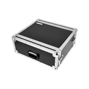 ארגז ראק 4U חסכוני Flyht Pro – עומק 35 ס״מ, מכסים קדמי ואחורי, 4 סוגרי נעילה, שחור (יבוא בלעדי)