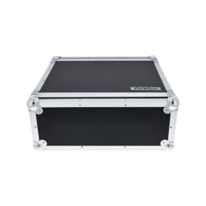 ארגז ראק 4U חסכוני (Eco) Flyht Pro – עומק 40 ס״מ, מכסים קדמי ואחורי, דיקט ליבנה 7 מ״מ (יבוא בלעדי)