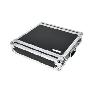 ארגז ראק 2U לדרכים Flyht Pro – עומק 40 ס״מ, מכסים קדמי ואחורי, 4 סוגרי מתח, שחור (יבוא בלעדי)