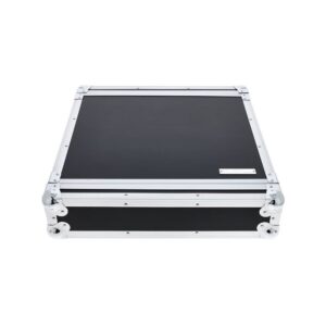 ארגז ראק 2U לדרכים Flyht Pro – עומק 45 ס״מ, מכסים קדמי ואחורי, 4 סוגרי מתח, שחור (יבוא בלעדי)
