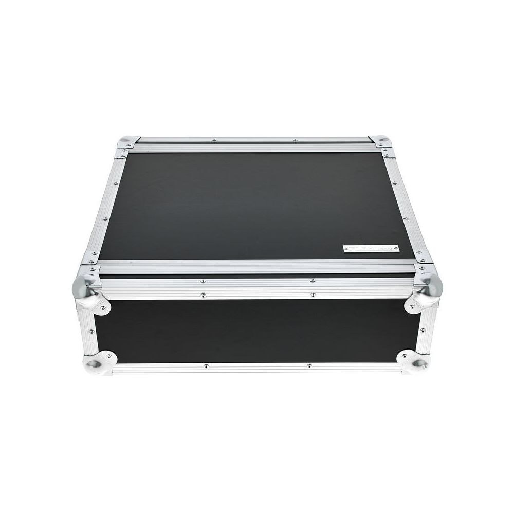 ארגז ראק 3U לדרכים Flyht Pro – עומק 40 ס״מ, מכסים קדמי ואחורי, 4 סוגרי פרפר, שחור (יבוא בלעדי) 2 ארגז הראק 3U בעומק 40 – ארגז ראק 19 אינץ׳, תמונה 2