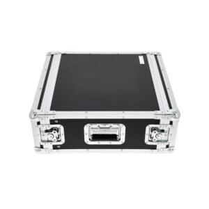 ארגז ראק 4U לדרכים Flyht Pro – עומק 45 ס״מ, מכסים קדמי ואחורי, 4 סוגרי פרפר, שחור (יבוא בלעדי)