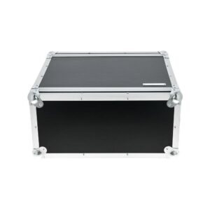 ארגז ראק 5U לדרכים Flyht Pro – עומק 40 ס״מ, מכסים קדמי ואחורי, 4 סוגרי פרפר, שחור (יבוא בלעדי)