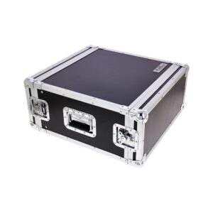 ארגז ראק 5U לדרכים Flyht Pro – עומק 45 ס״מ, מכסים קדמי ואחורי, 4 סוגרי פרפר, שחור (יבוא בלעדי)