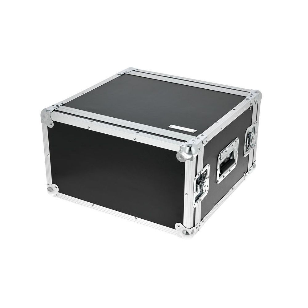 ארגז ראק 6U לדרכים Flyht Pro – עומק 40 ס״מ, מכסים קדמי ואחורי, 4 סוגרי פרפר, שחור (יבוא בלעדי) 1 ארגז ראק 6U לדרכים Flyht Pro – עומק 40 ס״מ, מכסים קדמי ואחורי, 4 סוגרי פרפר, שחור