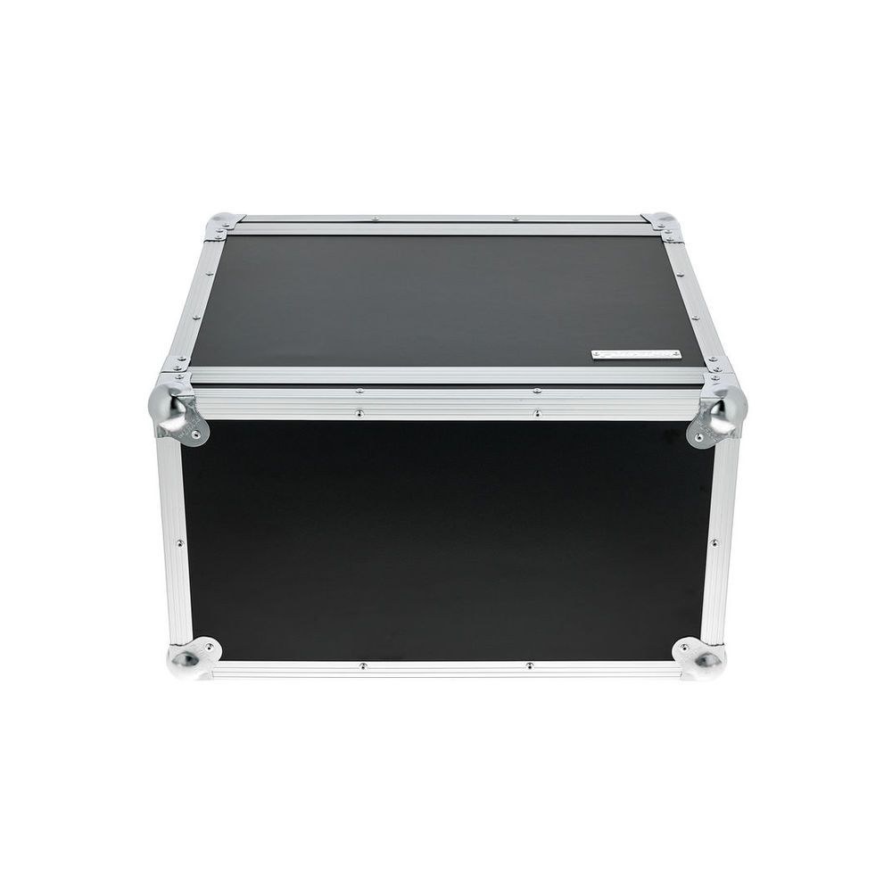 ארגז ראק 6U לדרכים Flyht Pro – עומק 40 ס״מ, מכסים קדמי ואחורי, 4 סוגרי פרפר, שחור (יבוא בלעדי) 2 ארגז הראק 6U בעומק 40 – ארגז ראק 19 אינץ׳, תמונה 2