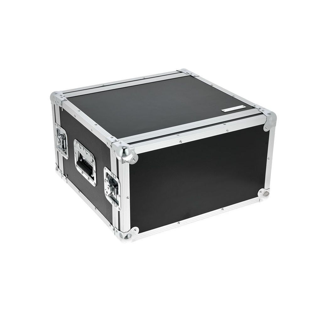 ארגז ראק 6U לדרכים Flyht Pro – עומק 40 ס״מ, מכסים קדמי ואחורי, 4 סוגרי פרפר, שחור (יבוא בלעדי) 3 ארגז הראק 6U בעומק 40 – ארגז ראק 19 אינץ׳, תמונה 3
