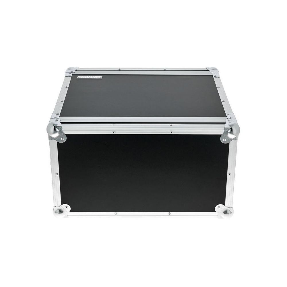 ארגז ראק 6U לדרכים Flyht Pro – עומק 40 ס״מ, מכסים קדמי ואחורי, 4 סוגרי פרפר, שחור (יבוא בלעדי) 4 ארגז הראק 6U בעומק 40 – ארגז ראק 19 אינץ׳, תמונה 4