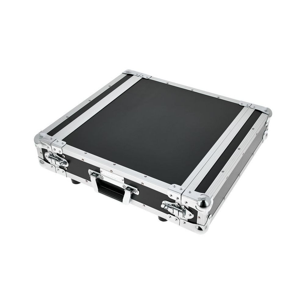 ארגז ראק 2U עם 2 מכסים Flyht Pro – מסילה קדמית, MDF 6 מ״מ, פינות כדור, שחור (יבוא בלעדי) 1 ארגז ראק 2U עם 2 מכסים Flyht Pro – מסילה קדמית, MDF 6 מ״מ, פינות כדור, שחור