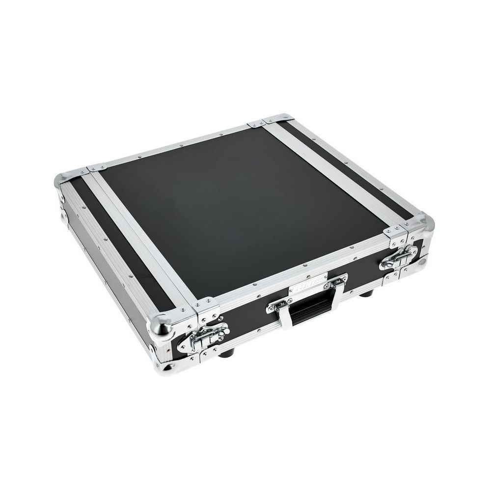 ארגז ראק 2U עם 2 מכסים Flyht Pro – מסילה קדמית, MDF 6 מ״מ, פינות כדור, שחור (יבוא בלעדי) 3 ארגז הראק 2U עם שני המכסים – ארגז ראק 19 אינץ׳, תמונה 3