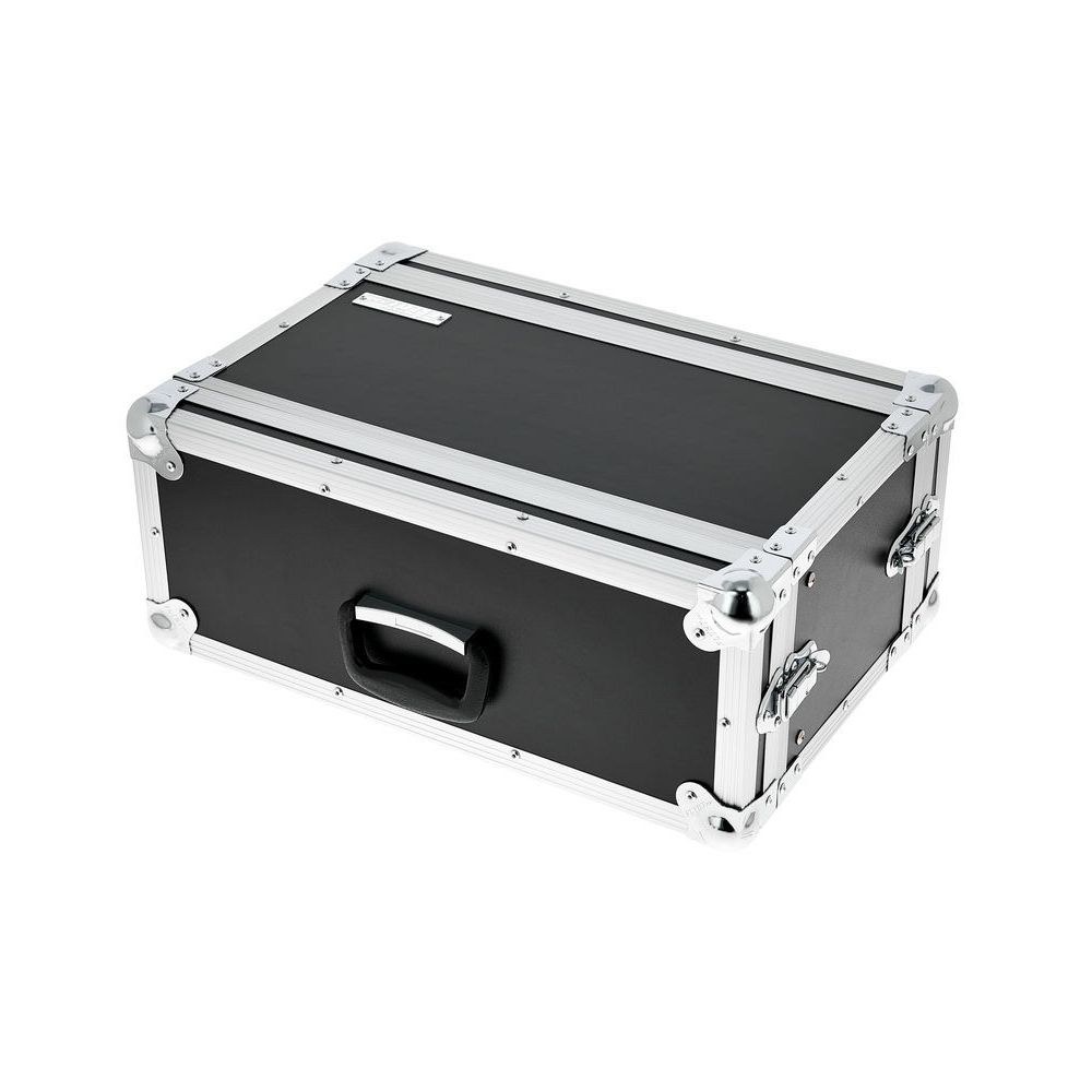 ארגז ראק 4U קומפקטי Flyht Pro – עומק 23 ס״מ, מכסים קדמי ואחורי, 4 סוגרים, שחור (יבוא בלעדי) 1 ארגז ראק 4U קומפקטי Flyht Pro – עומק 23 ס״מ, מכסים קדמי ואחורי, 4 סוגרים, שחור