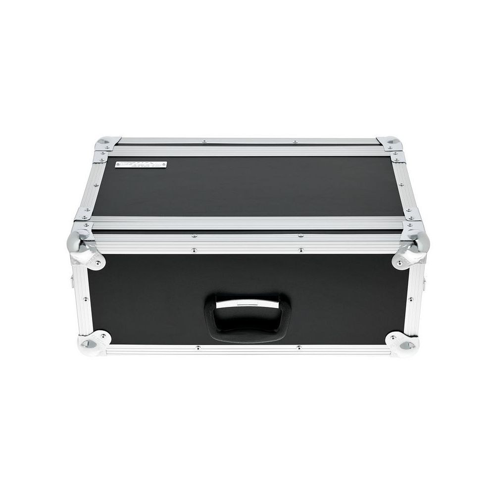 ארגז ראק 4U קומפקטי Flyht Pro – עומק 23 ס״מ, מכסים קדמי ואחורי, 4 סוגרים, שחור (יבוא בלעדי) 2 ארגז הראק הקומפקטי 4U – ארגז ראק 19 אינץ׳, תמונה 2