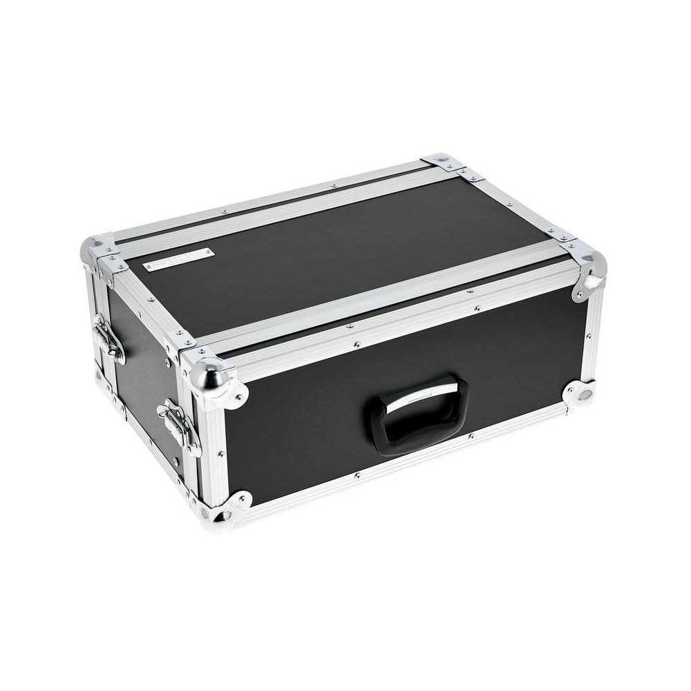 ארגז ראק 4U קומפקטי Flyht Pro – עומק 23 ס״מ, מכסים קדמי ואחורי, 4 סוגרים, שחור (יבוא בלעדי) 3 ארגז הראק הקומפקטי 4U – ארגז ראק 19 אינץ׳, תמונה 3