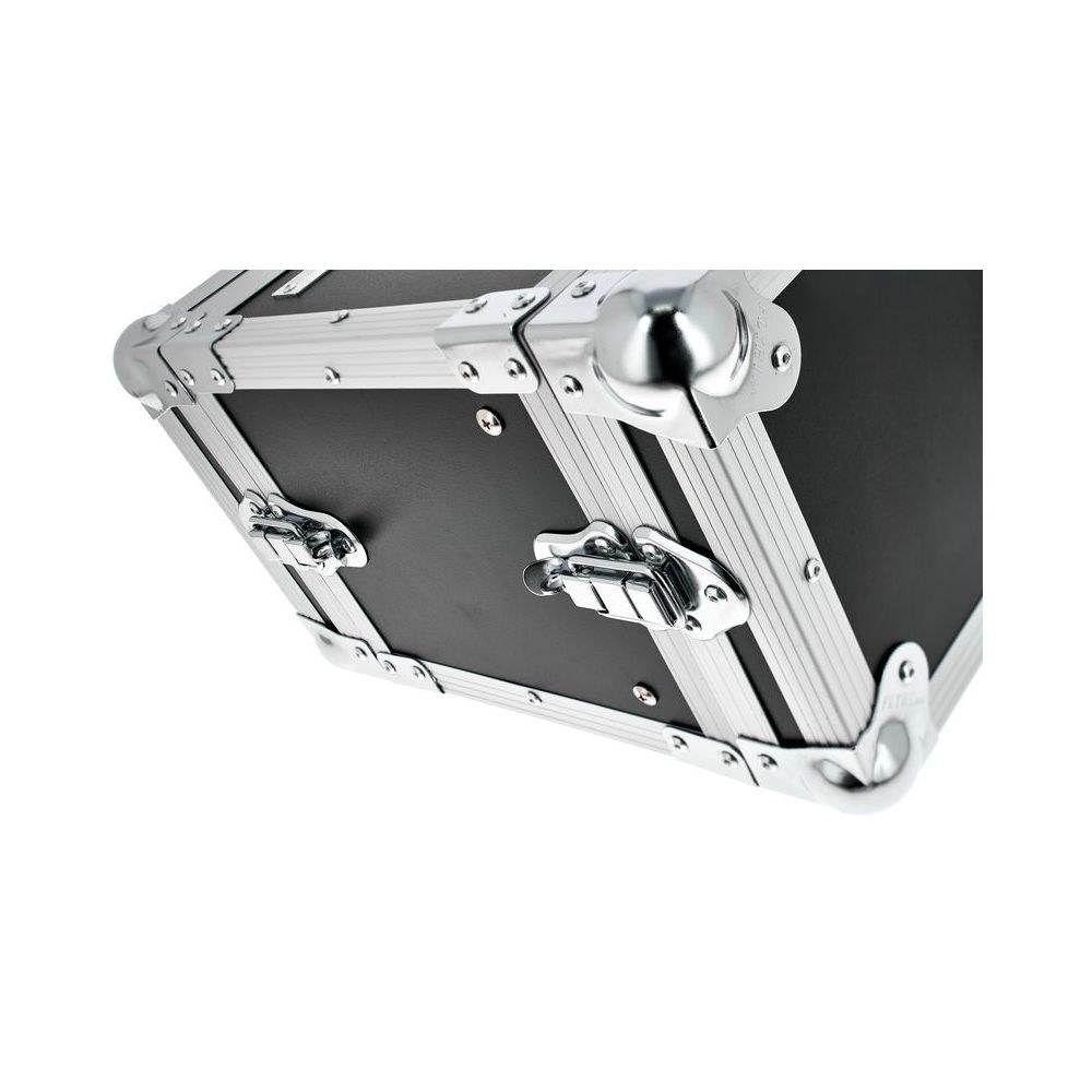 ארגז ראק 4U קומפקטי Flyht Pro – עומק 23 ס״מ, מכסים קדמי ואחורי, 4 סוגרים, שחור (יבוא בלעדי) 7 ארגז הראק הקומפקטי 4U – ארגז ראק 19 אינץ׳, תמונה 7