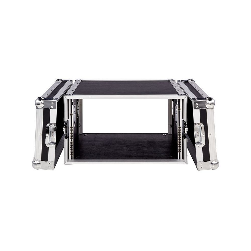 ארגז ראק 6U לדרכים Flyht Pro – עומק 49 ס״מ, מסילות קדמיות ואחוריות, 2 מכסים, דיקט 10 מ״מ (יבוא בלעדי) 5 ארגז הראק 6U העמוק – ארגז ראק 19 אינץ׳, תמונה 5