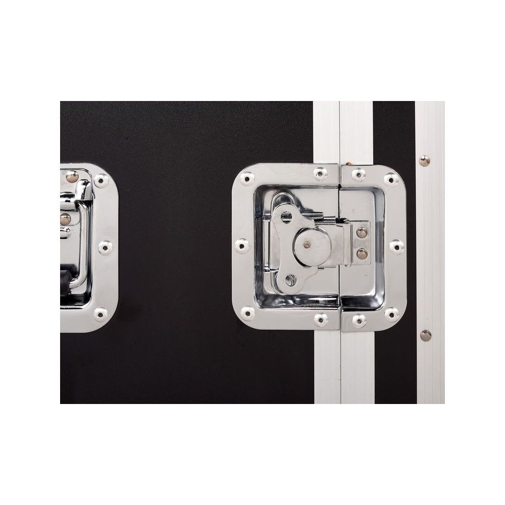 ארגז ראק 6U לדרכים Flyht Pro – עומק 49 ס״מ, מסילות קדמיות ואחוריות, 2 מכסים, דיקט 10 מ״מ (יבוא בלעדי) 6 ארגז הראק 6U העמוק – ארגז ראק 19 אינץ׳, תמונה 6