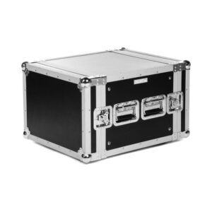 ארגז ראק 8U לדרכים Flyht Pro – עומק 52 ס״מ, מסילות קדמיות ואחוריות, 2 מכסים, דיקט 10 מ״מ (יבוא בלעדי)