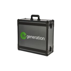 ארגז ראק 4U חסכוני Fun Generation – שתי דלתות, עומק 35 ס״מ, מסילה ללא דרגות, סוגרי קפיץ (יבוא בלעדי)