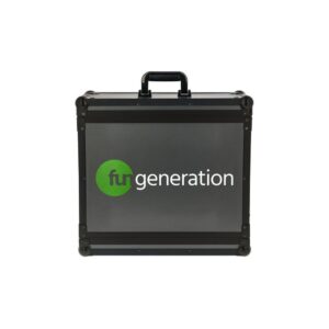 ארגז ראק 4U חסכוני Fun Generation – שתי דלתות, עומק 35 ס״מ, מסילה ללא דרגות, סוגרי קפיץ (יבוא בלעדי)