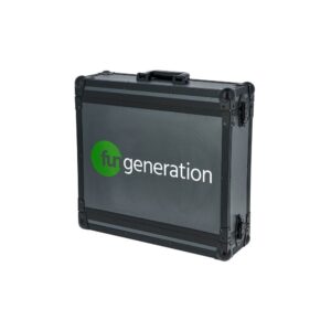 ארגז ראק 3U מעץ Fun Generation – עומק 35 ס״מ, שתי דלתות, מסילות מתכווננות, ידיות (יבוא בלעדי)