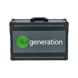 ארגז ראק 3U קומפקטי מעץ Fun Generation – עומק התקנה 23 ס״מ, שתי דלתות, למערכות אלחוט ואפקטים (יבוא בלעדי)