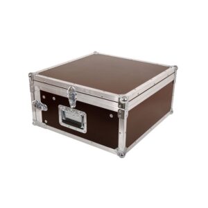 ארגז L-Rack חסכוני (Eco) – 4U מלפנים ומסילות למיקסר למעלה, עומק 43 ס״מ, תוצרת גרמניה (יבוא בלעדי)