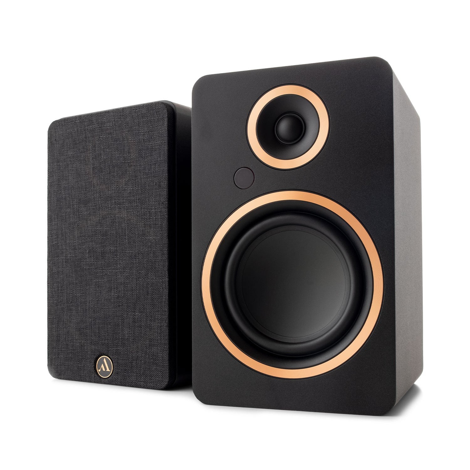 זוג רמקולים אקטיביים Argon Audio FENRIS A5 – וופר 5.25 אינץ', HDMI ARC ופונו 1 זוג רמקולים אקטיביים Argon Audio FENRIS A5