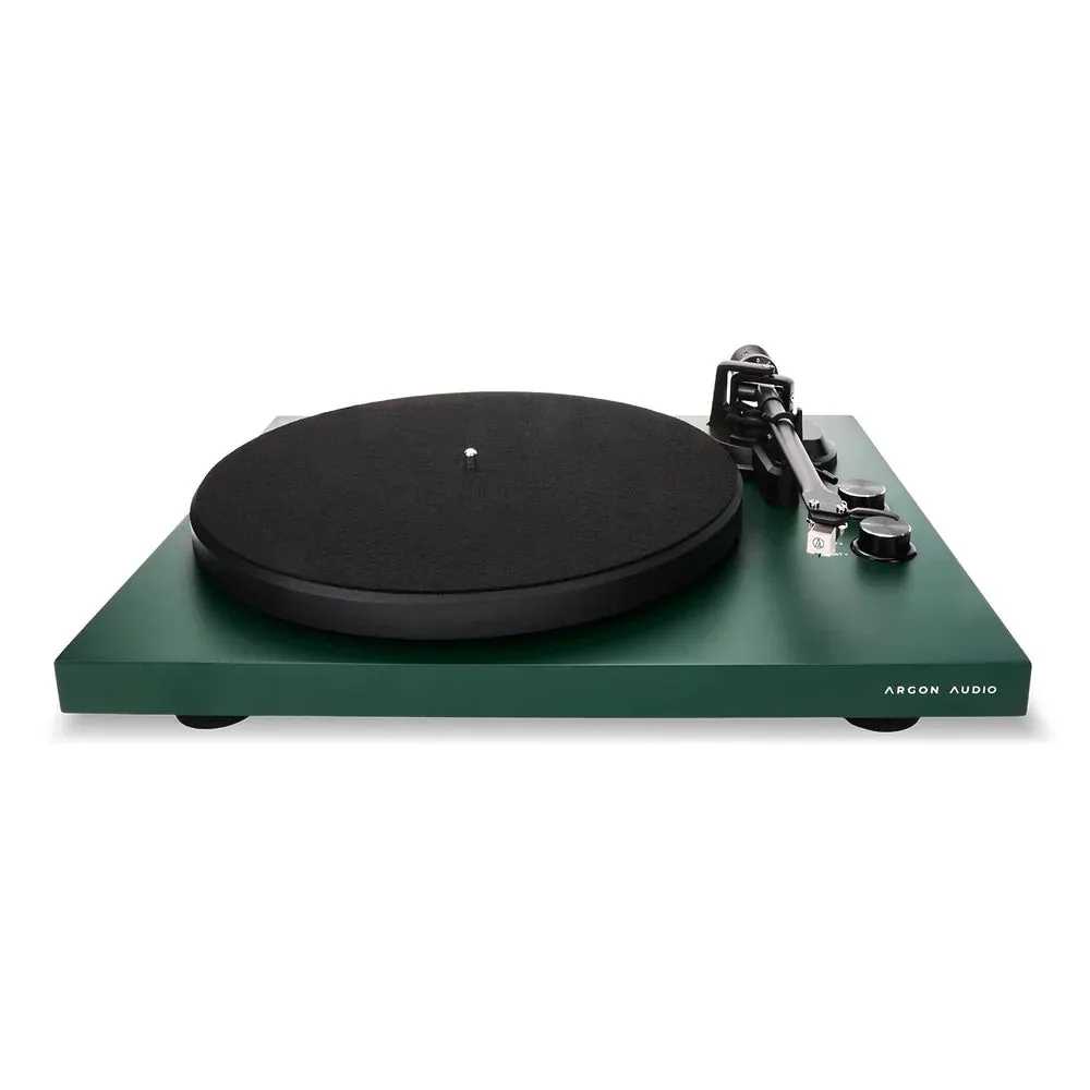 פטיפון Argon Audio TT MK2 – הנעת רצועה, קדם-מגבר פונו מובנה וראש Audio-Technica 4 פטיפון Argon Audio TT MK2 – תמונה 4