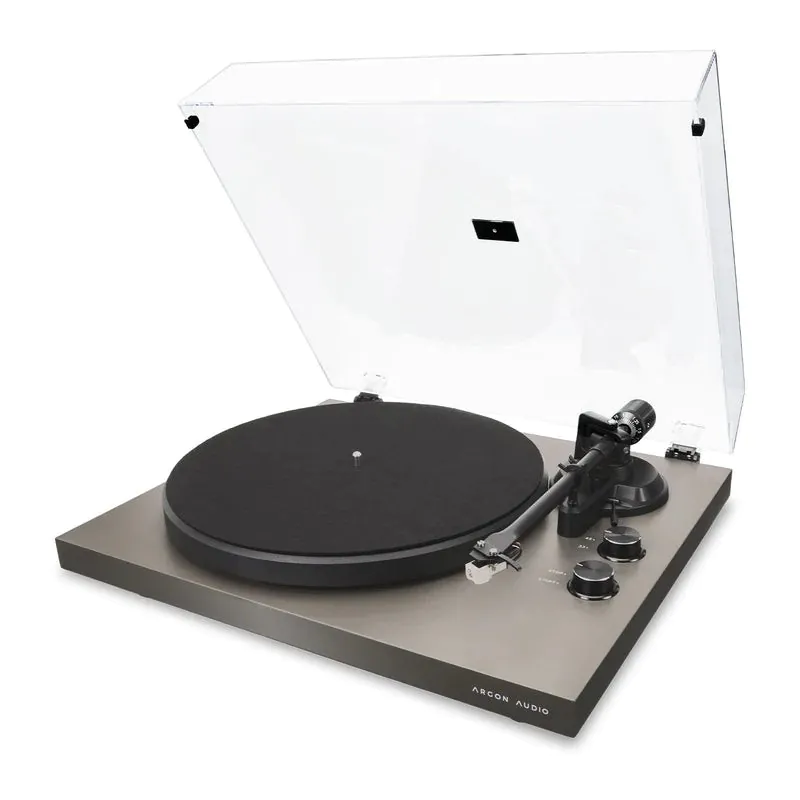 פטיפון Argon Audio TT MK2 – הנעת רצועה, קדם-מגבר פונו מובנה וראש Audio-Technica 5 פטיפון Argon Audio TT MK2 – תמונה 5