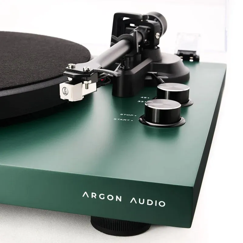 פטיפון Argon Audio TT MK2 – הנעת רצועה, קדם-מגבר פונו מובנה וראש Audio-Technica 9 פטיפון Argon Audio TT MK2 – תמונה 9