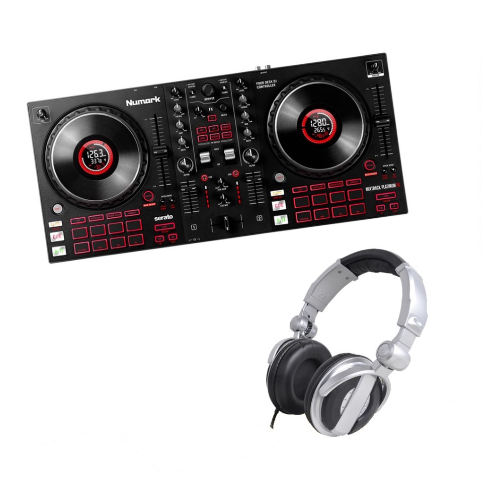 ערכת DJ Numark Mixtrack Bundle 1 – קונטרולר Mixtrack Pro FX ואוזניות SEN ST-80 1 ערכת DJ Numark Mixtrack Bundle 1 עם קונטרולר ואוזניות