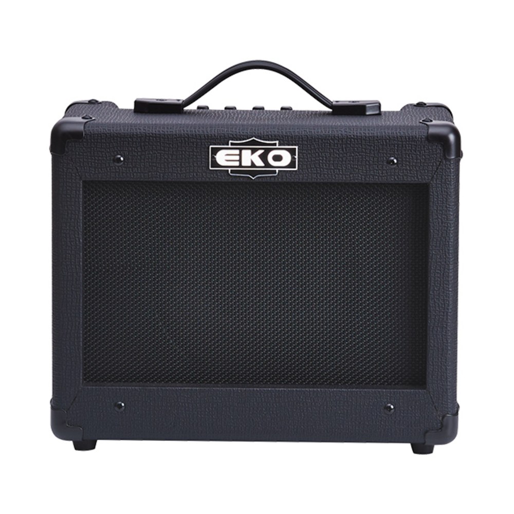ערכת גיטרה חשמלית EKO ST 300BK – שחורה, עם מגבר 15W, תיק, טיונר וכבל 5 ערכת גיטרה חשמלית EKO ST 300BK שחורה עם מגבר ותיק – תמונה 5