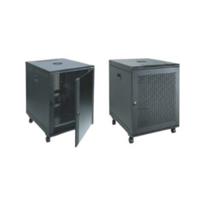 ארון תקשורת 10U RBS עם דלת מחוררת
